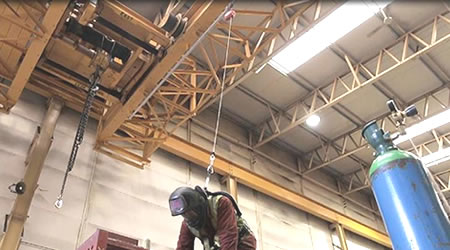 高空作業(yè)中防墜器的安全使用